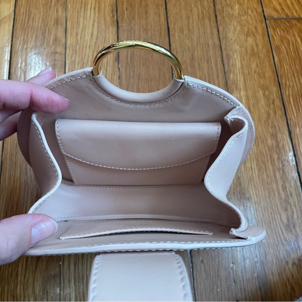 Polene Numero Six Clutch in nude/pink - Picture 6 of 9